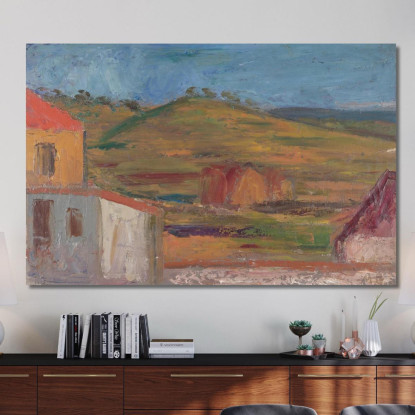 Paesaggio Mark Gertler mgr11 quadro stampato su tela
