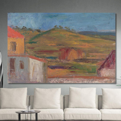 Paesaggio Mark Gertler mgr11 quadro stampato su tela