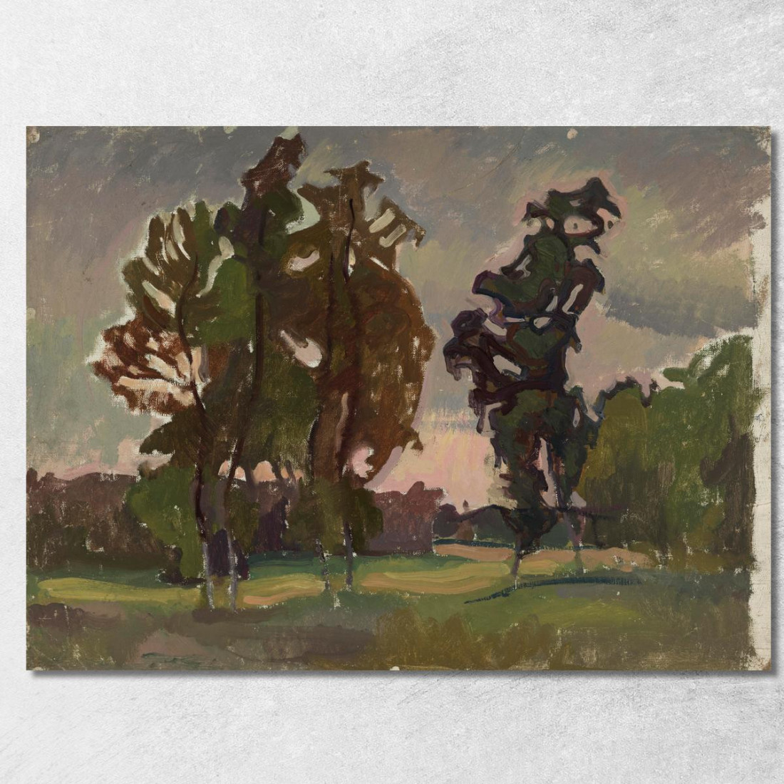 Paesaggio 3 Nikolai Triik ntr13 quadro stampato su tela Paesaggio 3 Nikolai Triik ntr13 quadro stampato su tela