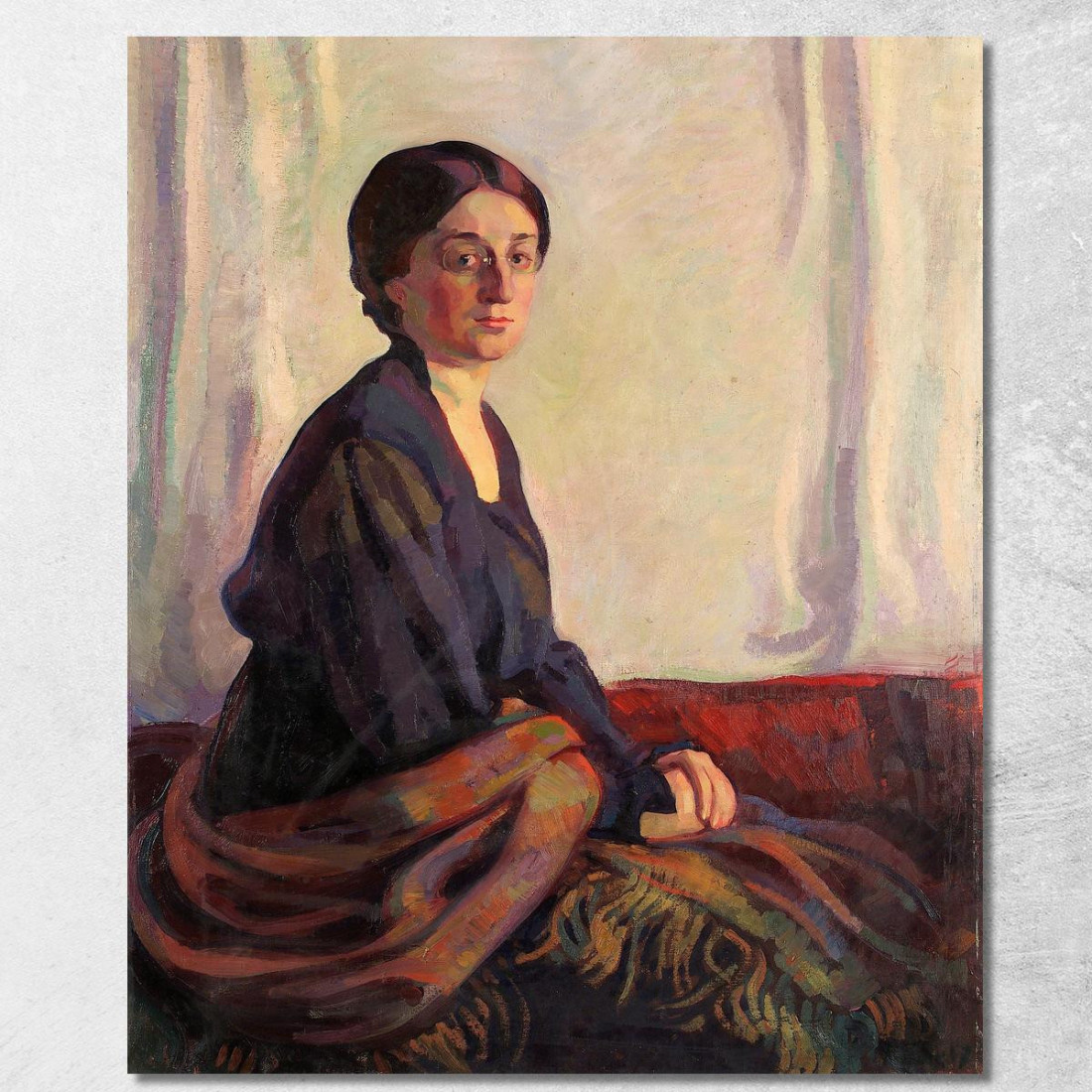 Ritratto Di Ella Lüüs Nikolai Triik ntr32 quadro stampato su tela Ritratto Di Ella Lüüs Nikolai Triik ntr32 quadro stampato su tela