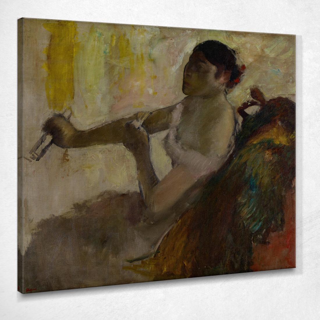 Ritratto Della Signorina Rose Caron Edgar Degas edg224 quadro stampato su tela Ritratto Della Signorina Rose Caron Edgar Degas edg224 quadro stampato su tela