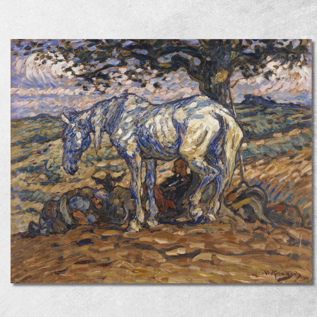 Il Cavallo Ronsinante Di Don Quihote Nils Kreuger nkr12 quadro stampato su tela Il Cavallo Ronsinante Di Don Quihote Nils Kreuger nkr12 quadro stampato su tela