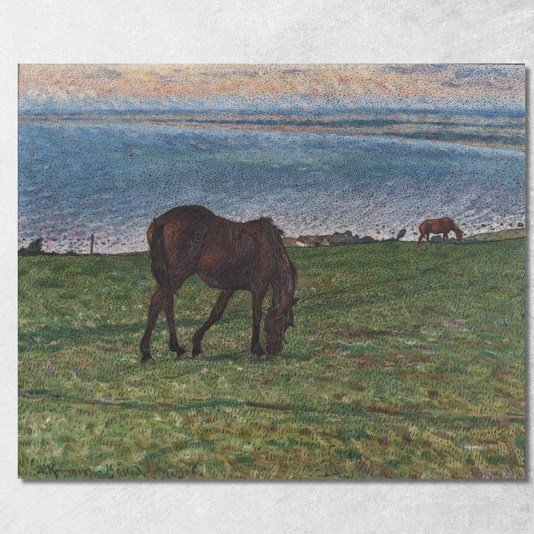 Sera D'Agosto Nils Kreuger nkr13 quadro stampato su tela Sera D'Agosto Nils Kreuger nkr13 quadro stampato su tela