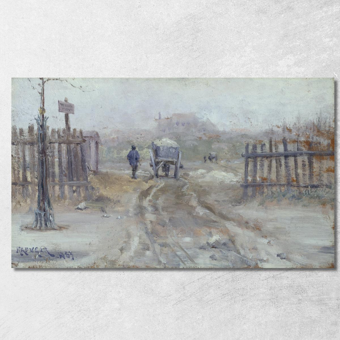 Paesaggio Francese Nils Kreuger nkr17 quadro stampato su tela Paesaggio Francese Nils Kreuger nkr17 quadro stampato su tela