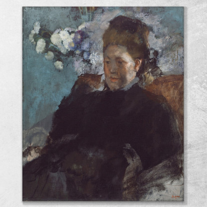 Ritratto Di Una Donna Edgar Degas edg228 quadro stampato su tela