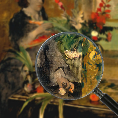 Ritratto Di Estelle Musson Degas Edgar Degas edg230 quadro stampato su tela