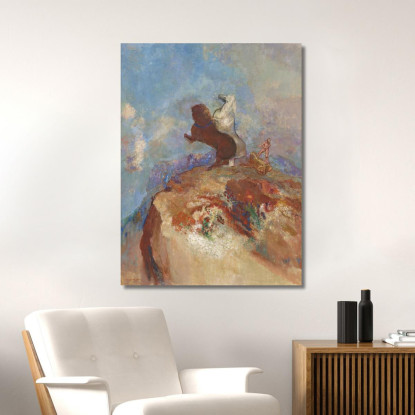 Apollo Odilon Redon ord7 quadro stampato su tela
