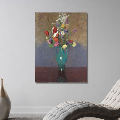 Il Vaso Verde Il Vaso Verde Odilon Redon ord73 quadro stampato su tela