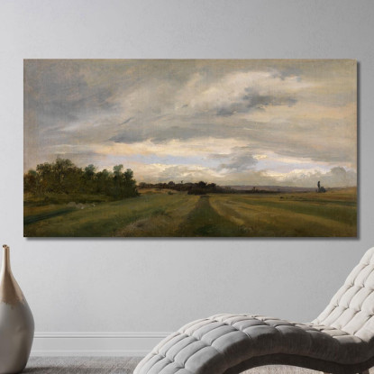 Paesaggio Théodore Rousseau trs23 quadro stampato su tela