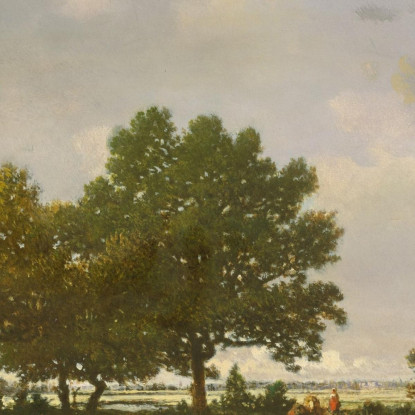 Lo Stagno La Mare Théodore Rousseau trs41 quadro stampato su tela