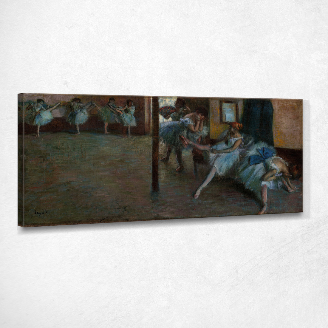 Le Prove Di Balletto Edgar Degas edg255 quadro stampato su tela Le Prove Di Balletto Edgar Degas edg255 quadro stampato su tela
