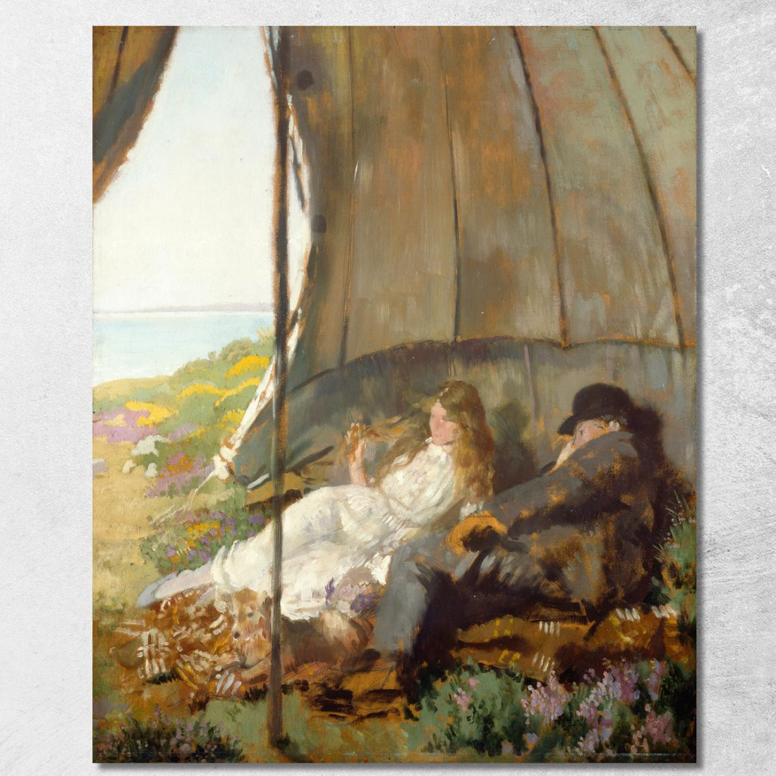 Guardando Il Mare William Orpen wrp13 quadro stampato su tela Guardando Il Mare William Orpen wrp13 quadro stampato su tela