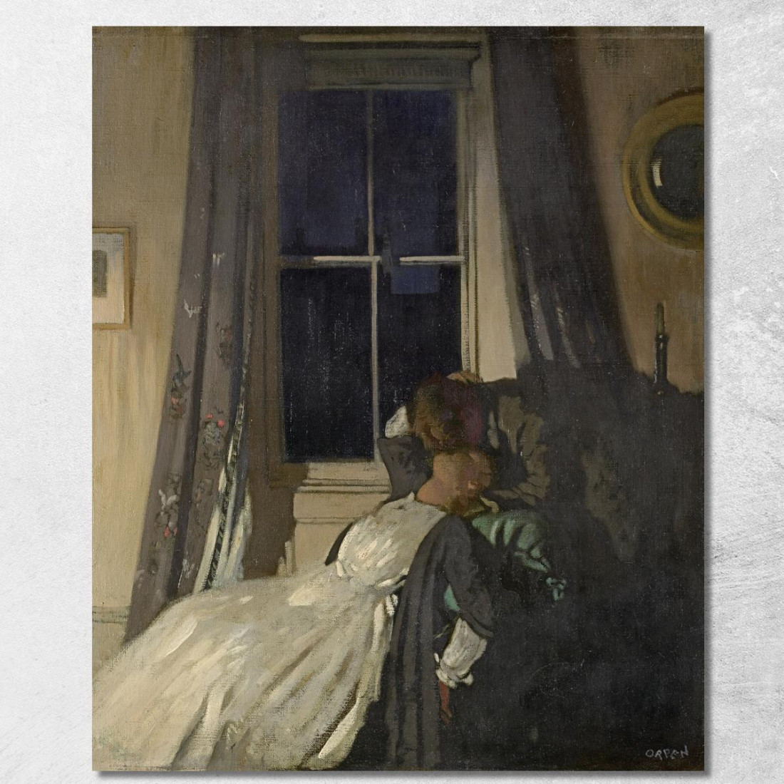Notte N. 2 William Orpen wrp17 quadro stampato su tela Notte N. 2 William Orpen wrp17 quadro stampato su tela