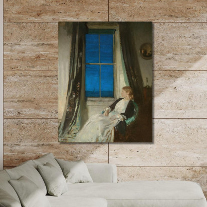 Notte William Orpen wrp18 quadro stampato su tela