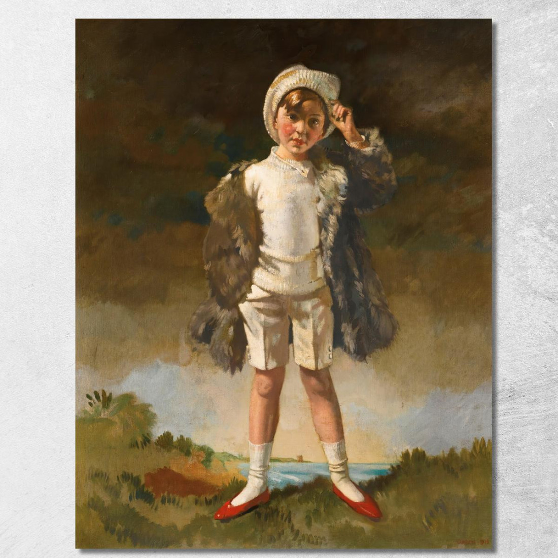 Noll Figlio Di Oliver St. John Gogarty William Orpen wrp19 quadro stampato su tela Noll Figlio Di Oliver St. John Gogarty William Orpen wrp19 quadro stampato su tela