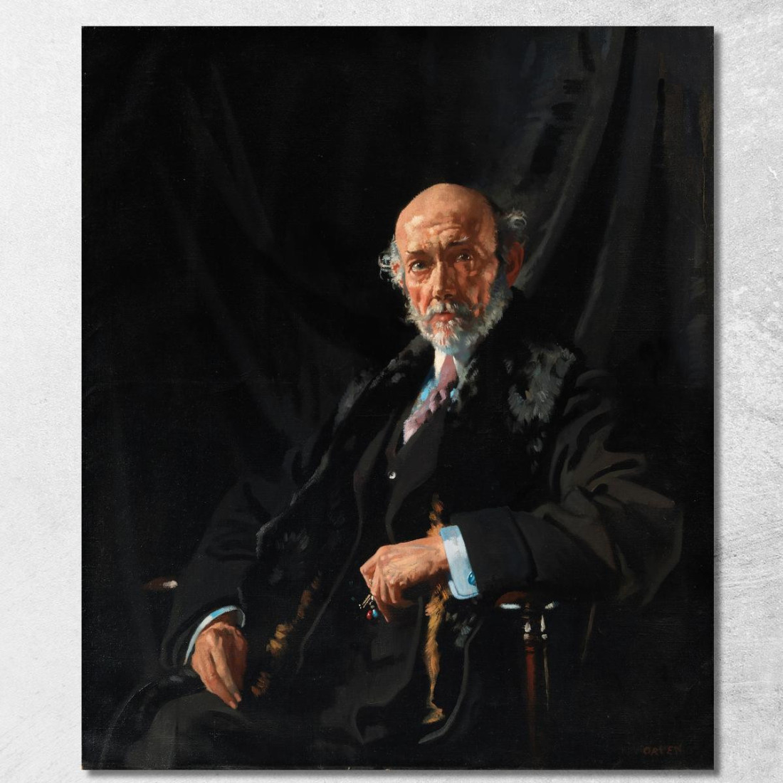 Ritratto Del Dottor E.J. Dillon Corrispondente Di Guerra E Pubblicista William Orpen wrp24 quadro stampato su tela Ritratto Del Dottor E.J. Dillon Corrispondente Di Guerra E Pubblicista William Orpen wrp24 quadro stampato su tela