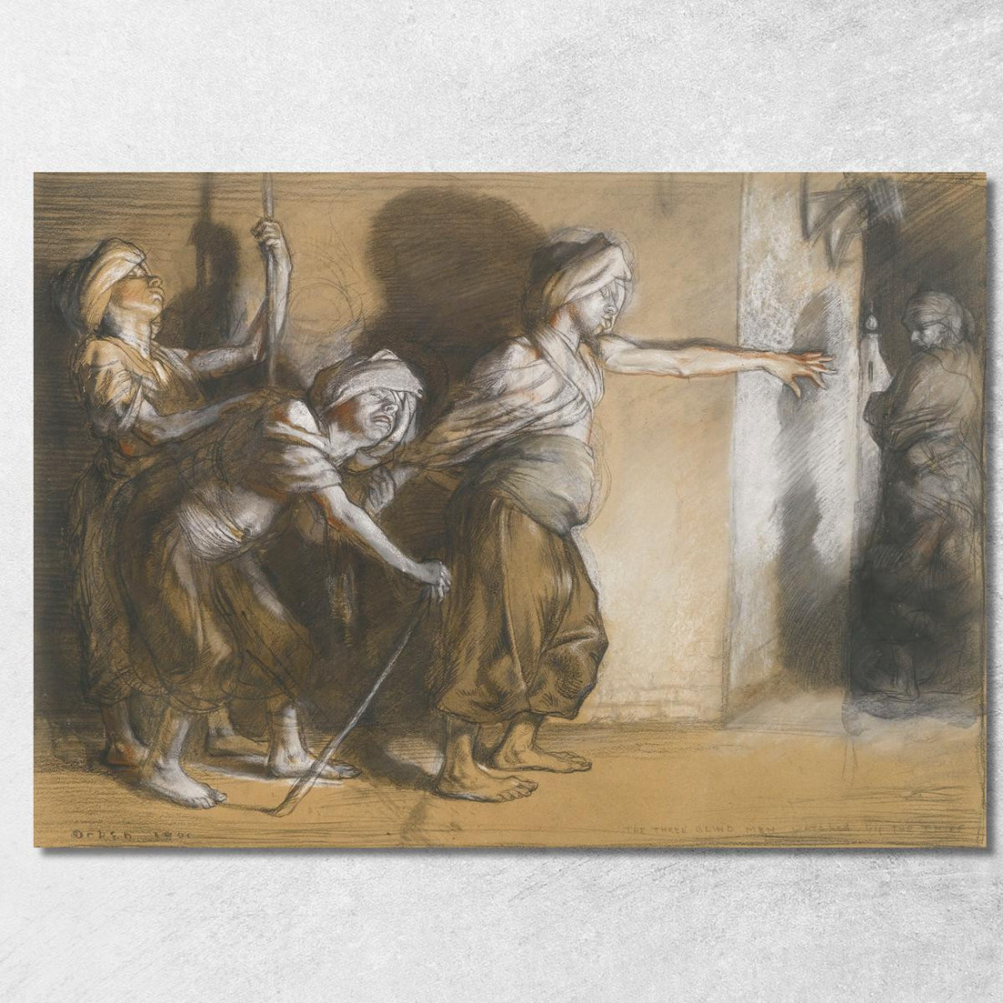 I Tre Ciechi Le Mille E Una Notte William Orpen wrp40 quadro stampato su tela I Tre Ciechi Le Mille E Una Notte William Orpen wrp40 quadro stampato su tela