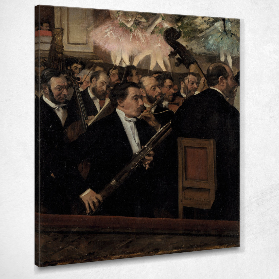 L'Orchestra Dell'Opera Edgar Degas edg272 quadro stampato su tela L'Orchestra Dell'Opera Edgar Degas edg272 quadro stampato su tela