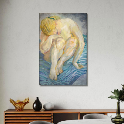 Studia Il Nudo Femminile Franz Marc fmr47 quadro stampato su tela