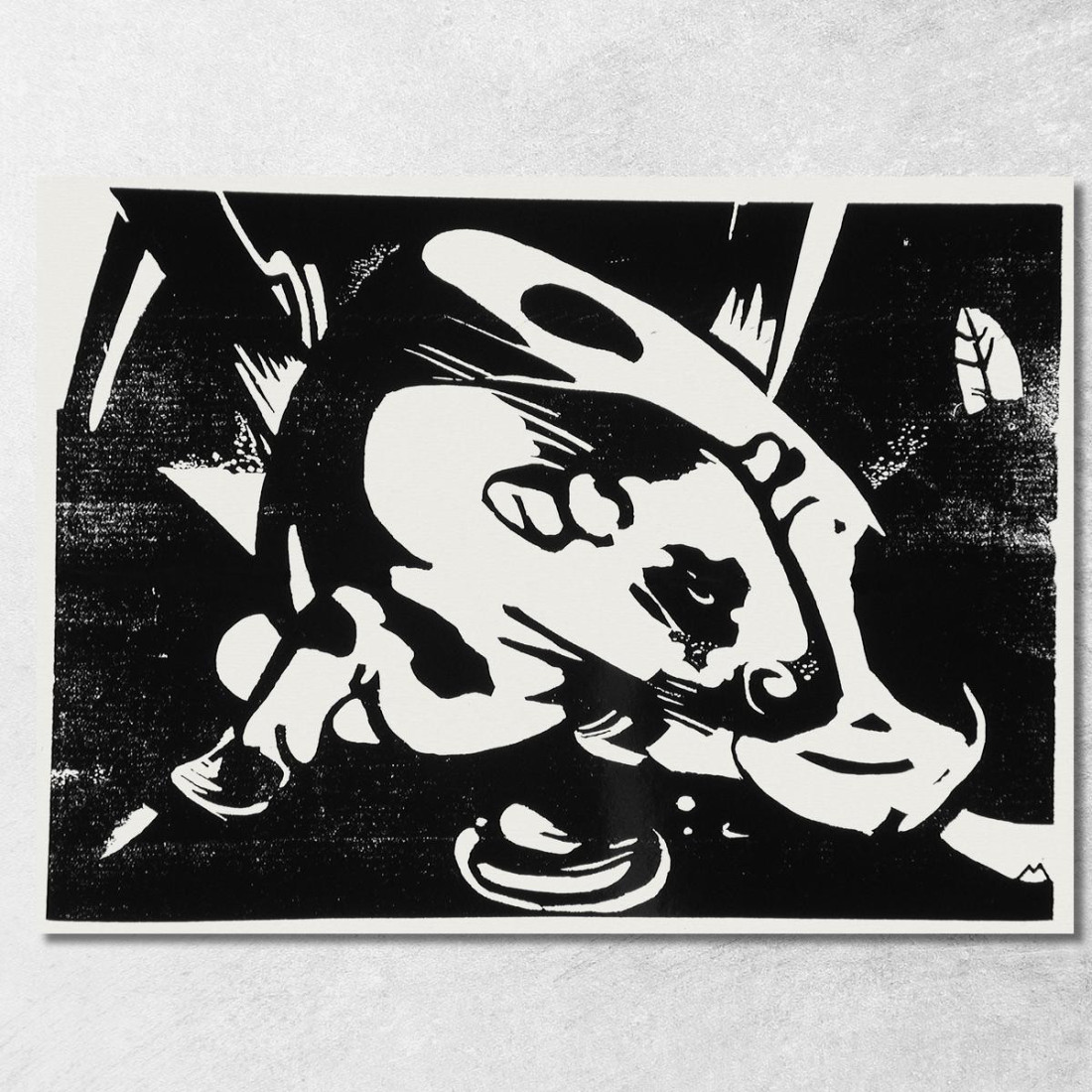 Il Toro Franz Marc fmr107 quadro stampato su tela Il Toro Franz Marc fmr107 quadro stampato su tela