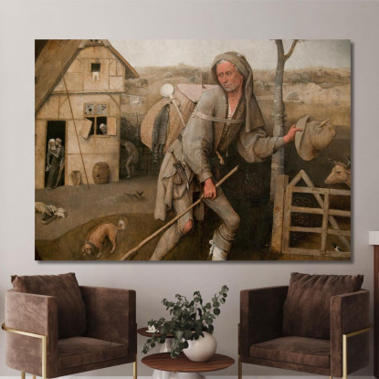 Il Viandante Bosch Hieronymus hbs26 quadro stampato su tela