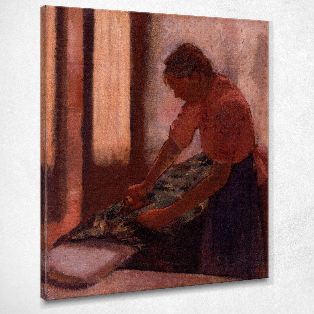 Donna Che Stira 2 Edgar Degas edg293 quadro stampato su tela Donna Che Stira 2 Edgar Degas edg293 quadro stampato su tela