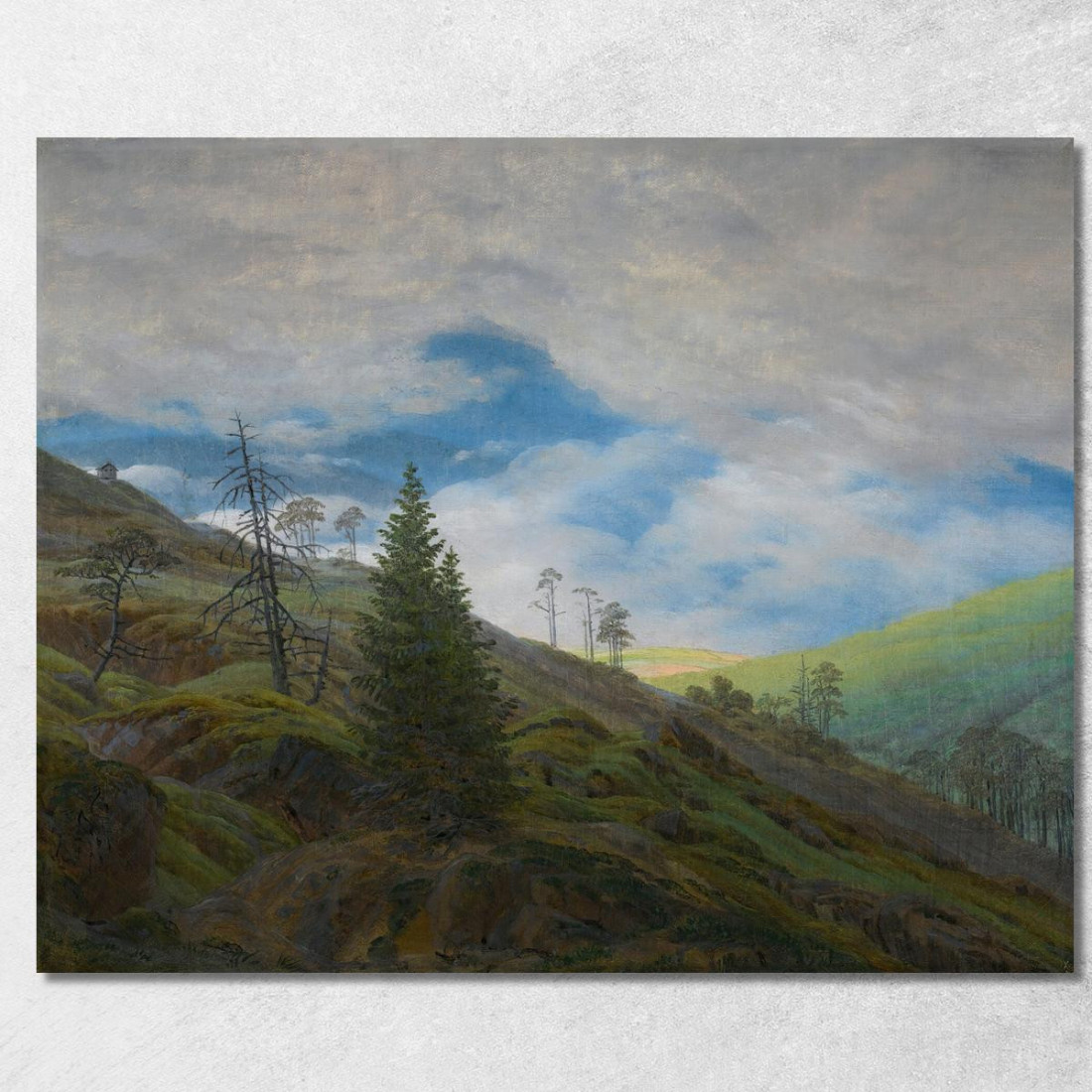 Sunburst Sui Monti Dei Giganti. Sunburst Sui Monti Dei Giganti Caspar David Friedrich cdf29 quadro stampato su tela Sunburst Sui Monti Dei Giganti. Sunburst Sui Monti Dei Giganti Caspar David Friedrich cdf29 quadro stampato su tela