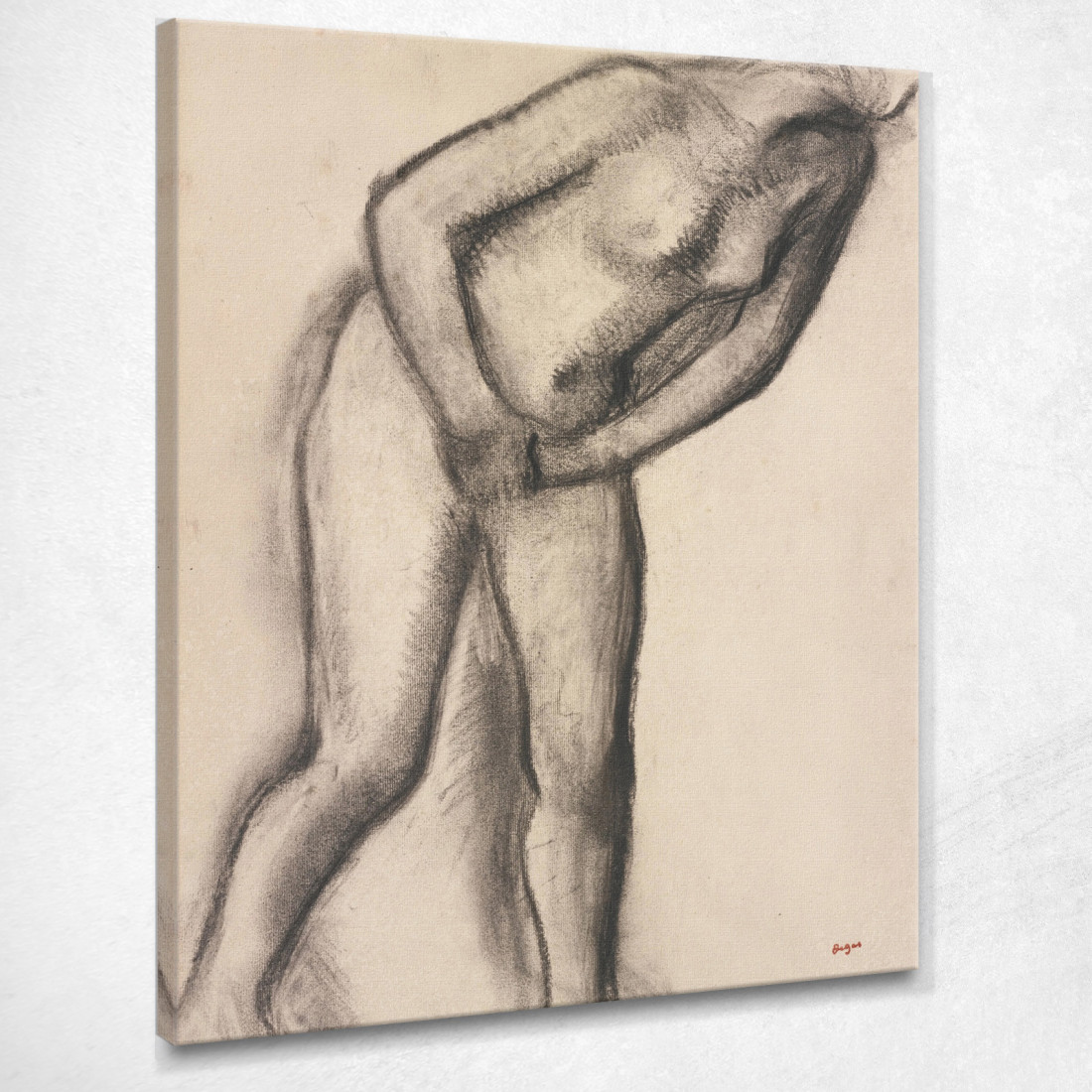 Studio Nudo Edgar Degas edg301 quadro stampato su tela Studio Nudo Edgar Degas edg301 quadro stampato su tela