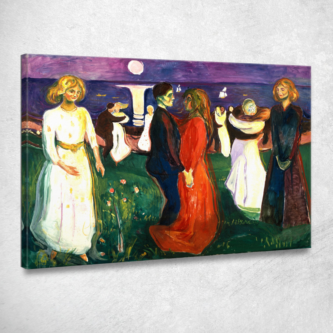 La Danza Della Vita Edvard Munch em21 quadro stampato su tela La Danza Della Vita Edvard Munch em21 quadro stampato su tela