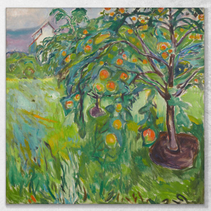 Melo Dallo Studio Edvard Munch em51 quadro stampato su tela