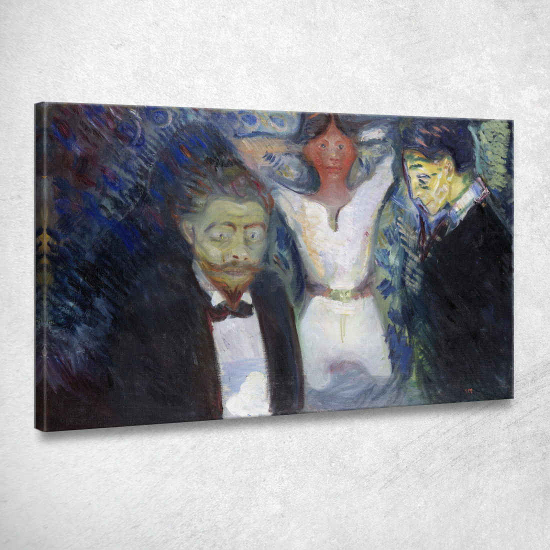 Gelosia Edvard Munch em154 quadro stampato su tela Gelosia Edvard Munch em154 quadro stampato su tela