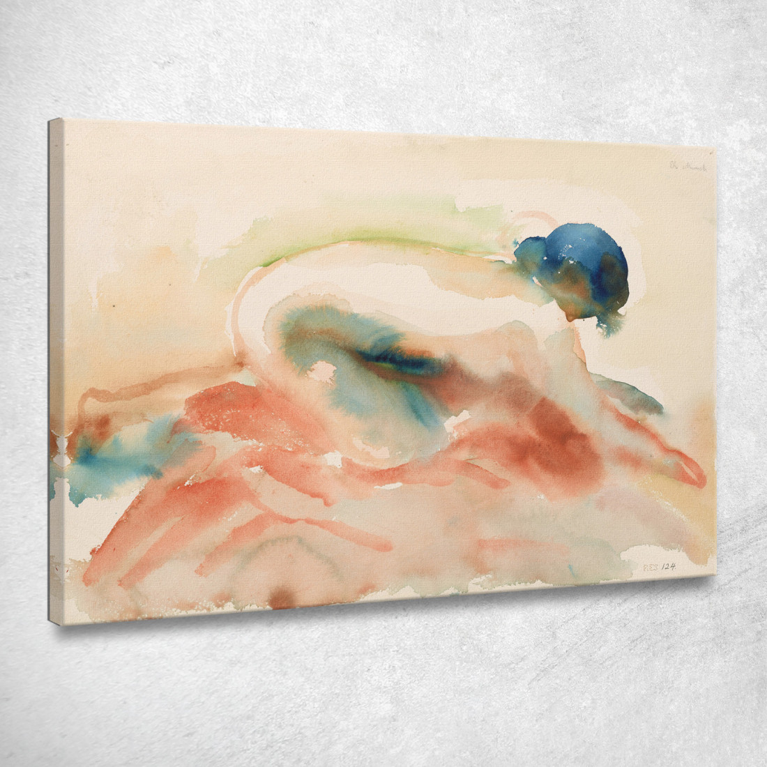 Atto Femminile In Ginocchio Edvard Munch em164 quadro stampato su tela Atto Femminile In Ginocchio Edvard Munch em164 quadro stampato su tela