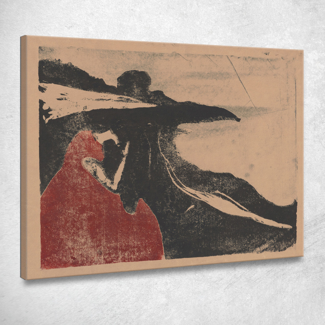 Malinconia Ii Edvard Munch em192 quadro stampato su tela Malinconia Ii Edvard Munch em192 quadro stampato su tela