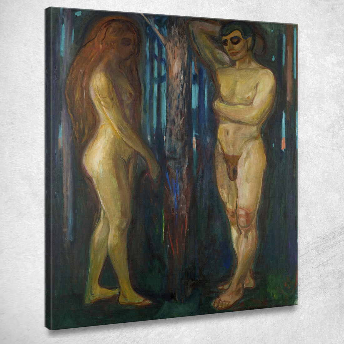 Metabolismo Edvard Munch em201 quadro stampato su tela