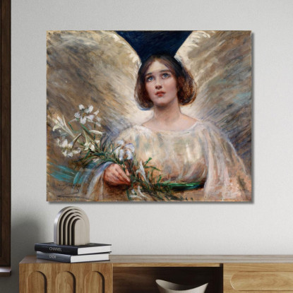Gigli Di Pasqua Alice Pike Barney apb25 quadro stampato su tela
