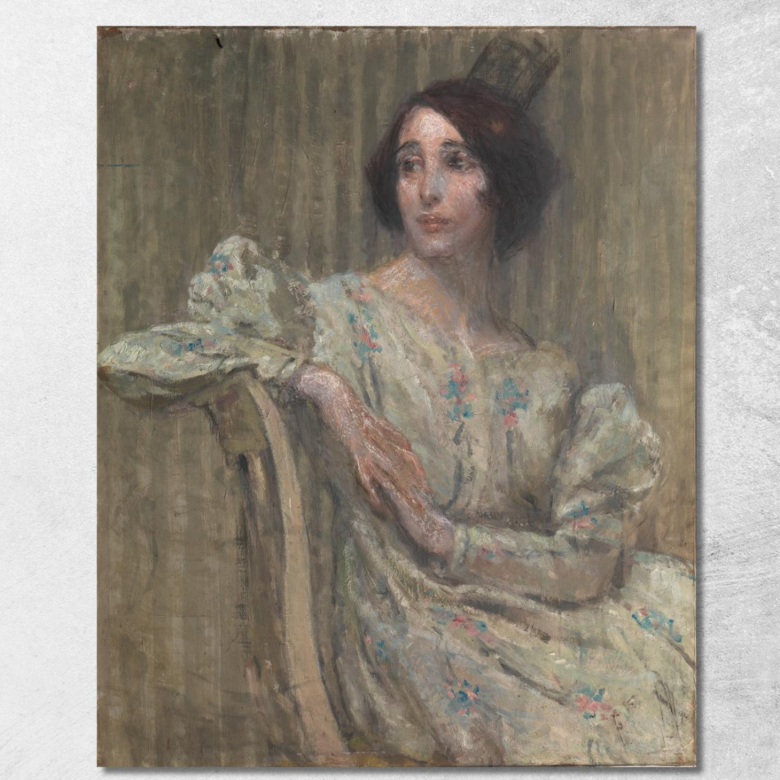Senorita Spagnola Alice Pike Barney apb100 quadro stampato su tela Senorita Spagnola Alice Pike Barney apb100 quadro stampato su tela