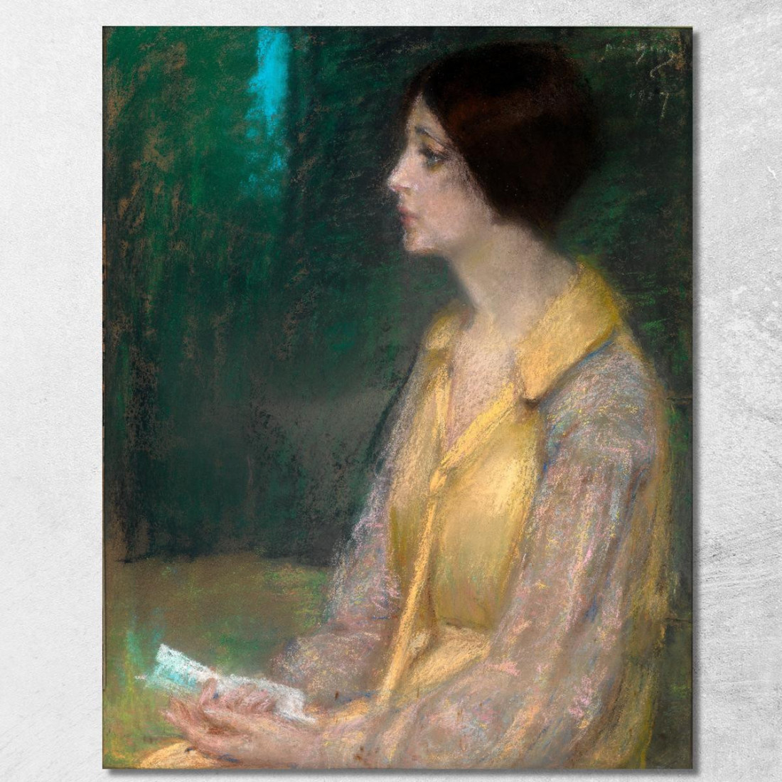 La Lettera Alice Pike Barney apb115 quadro stampato su tela La Lettera Alice Pike Barney apb115 quadro stampato su tela