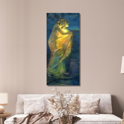 Donna Vestita Di Sole Alice Pike Barney apb126 quadro stampato su tela