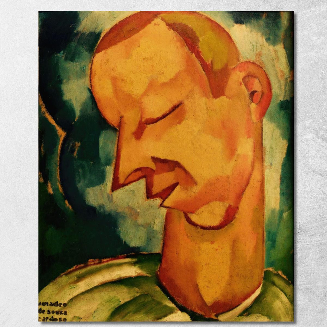 Il Povero Sciocco Amadeo de Souza-Cardoso asc26 quadro stampato su tela Il Povero Sciocco Amadeo de Souza-Cardoso asc26 quadro stampato su tela