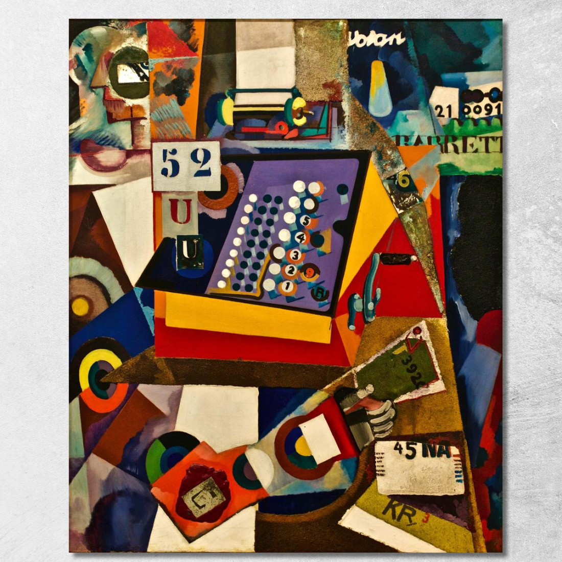 Registratore Di Cassa Senza Titolo Amadeo de Souza-Cardoso asc29 quadro stampato su tela Registratore Di Cassa Senza Titolo Amadeo de Souza-Cardoso asc29 quadro stampato su tela