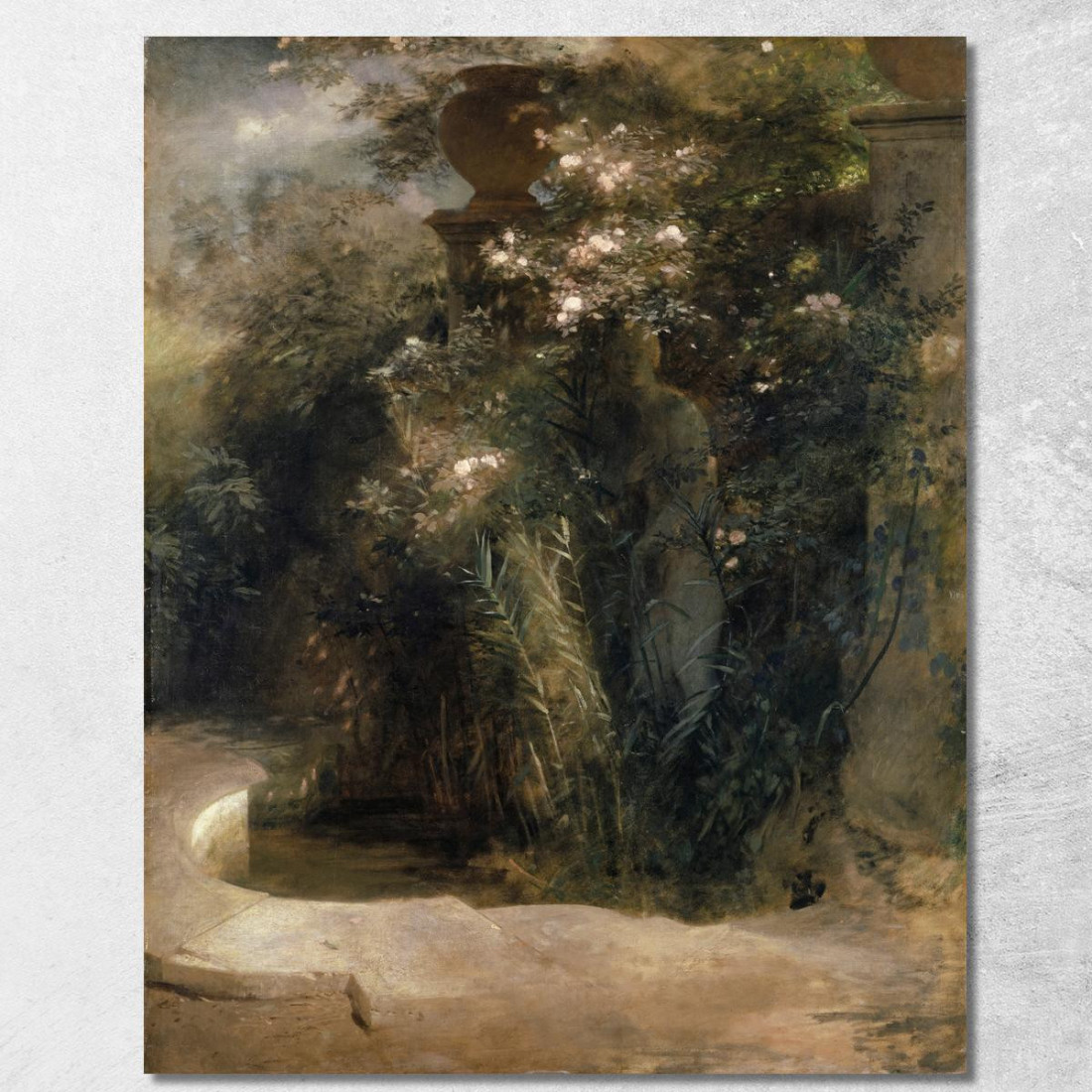 Venere Abbandonata Arnold Böcklin abk72 quadro stampato su tela Venere Abbandonata Arnold Böcklin abk72 quadro stampato su tela
