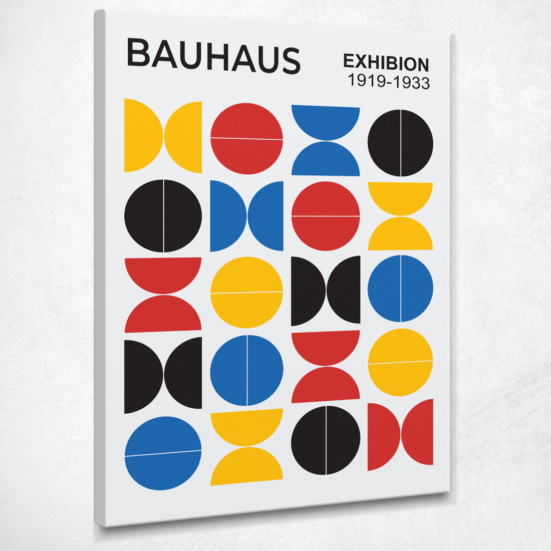 Quadro Scuola Bauhaus Forme Geometriche Colorate Bauhaus Style bhs1 quadro stampato su tela Quadro Scuola Bauhaus Forme Geometriche Colorate Bauhaus Style bhs1 quadro stampato su tela