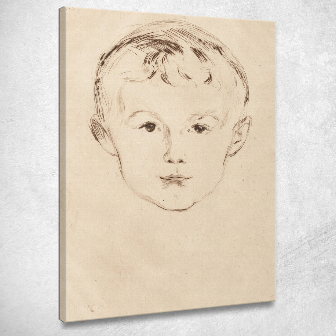 Ritratto Di Teodoro Linde Edvard Munch em253 quadro stampato su tela Ritratto Di Teodoro Linde Edvard Munch em253 quadro stampato su tela