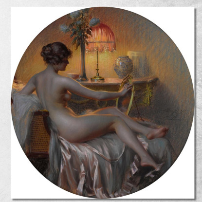 Il Boudoir Delphin Enjolras dej20 quadro stampato su tela