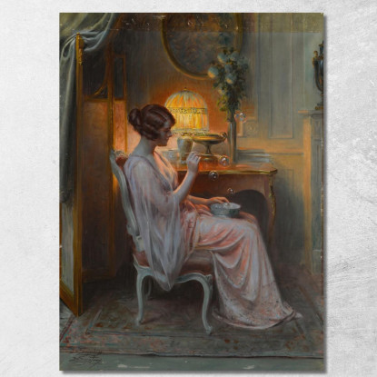 Bolle Di Sapone Delphin Enjolras dej23 quadro stampato su tela