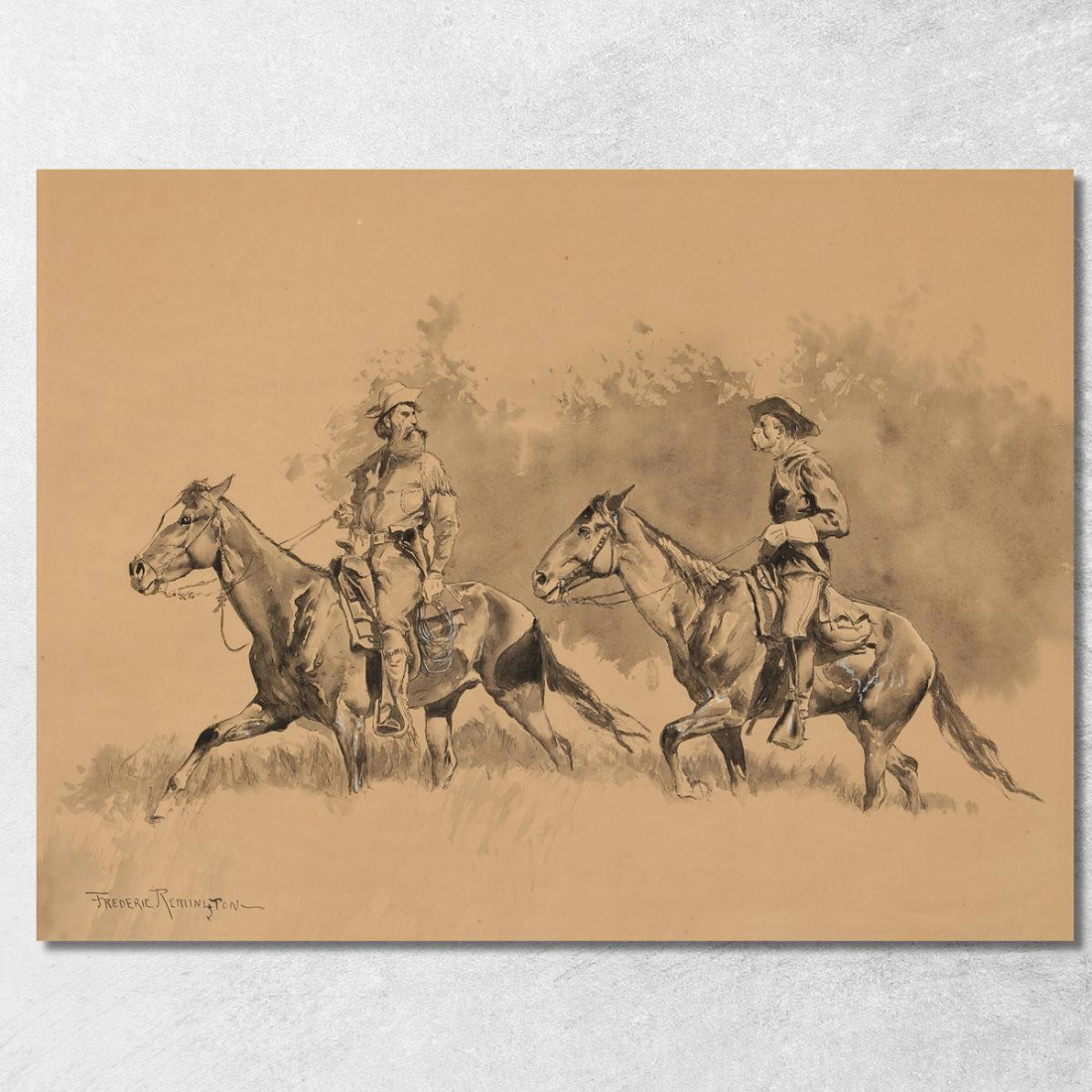I Corrieri Frederic Remington frm41 quadro stampato su tela I Corrieri Frederic Remington frm41 quadro stampato su tela
