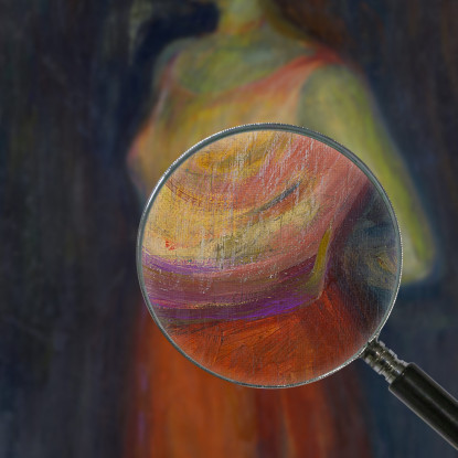 Studio Di Un Modello Edvard Munch em293 quadro stampato su tela