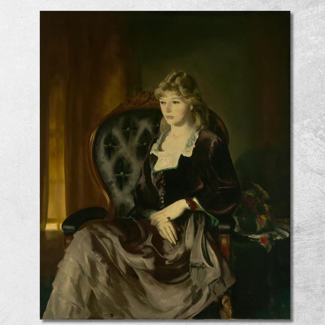 Caterina Rosen George Wesley Bellows gwb26 quadro stampato su tela Caterina Rosen George Wesley Bellows gwb26 quadro stampato su tela