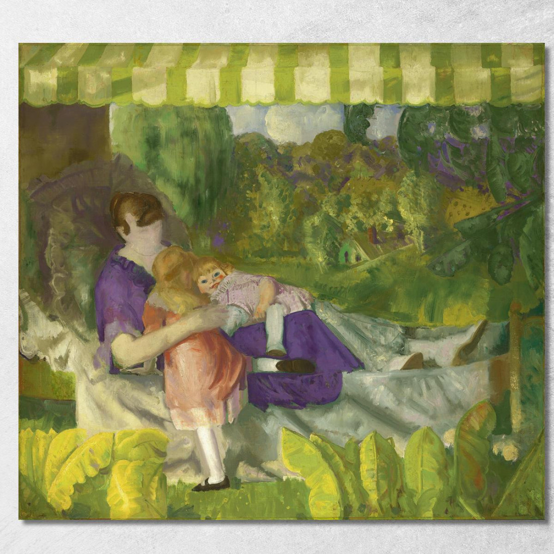 La Mia Famiglia George Wesley Bellows gwb35 quadro stampato su tela La Mia Famiglia George Wesley Bellows gwb35 quadro stampato su tela