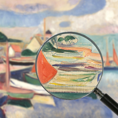 Porto Di Taarbaek Edvard Munch em307 quadro stampato su tela